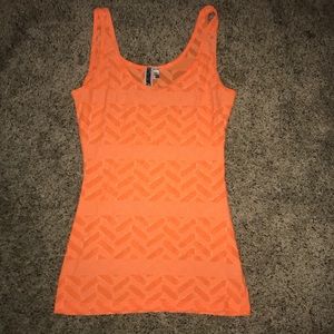 BKE Orange Tank Top